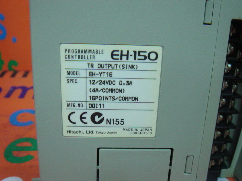 HITACHI PROGRAMMABLE CONTROLLER TR OUTPUT EH YT16 PLC DCS SERVO